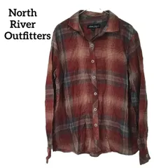 古着 USA製 90s TENNESSEE RIVER サイズ:XL 90s古着North River 長袖 