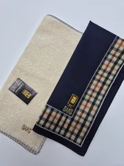 【新品】DAKS メンズハンカチ & タオルハンカチ セット