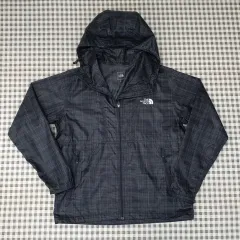 THE NORTH FACE ザノースフェイス ナイロン ウィンドブレーカー フード ジップアップ ジャケット メンズ95サイズ 100