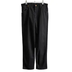 Wrangler ラングラー ブラックデニムパンツ 黒 W31×32 No.M953