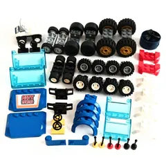 レゴ 正規品 中古 タイヤ(車7台分)・車部品 レゴブロック【管理番号：3321】のサムネイル