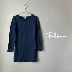 USED【Ron Herman】ミドル丈 ライトスウェット チュニック / NVY / XSのサムネイル