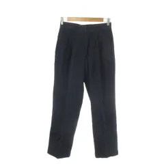 トミーヒルフィガー TOMMY HILFIGER チノパンツ 29 紺 ネイビー 無地 タック /CK37 ■ECA002