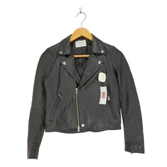 ステュディオス STUDIOUS lamb leather ラムレザーダブルライダースジャケット レディース  1