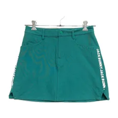 未使用品 レディース ジャックバニー Jack Bunny!! スカート 1(M) 緑系 グリーン系 インナーパンツ一体型 ストレッチ