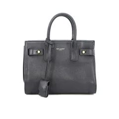 【中古】美品 Saint Laurent Sac De Jour 2way Bag サンローラン ヴィンテージ  2wayバッグ ブラック