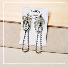 匿名配送★ハンドメイドピアス イヤリングNO.109