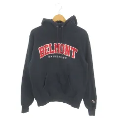 チャンピオン CHAMPION ECO FLEECE プルパーカー スポーツ S 紺 ネイビー ロゴ フード付き 長袖 /MN32 ■ECA002