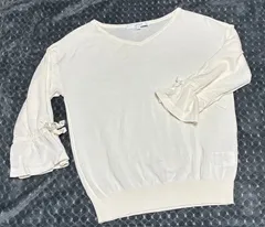 UNTITLED　アンタイトル  春　ニット 2 白