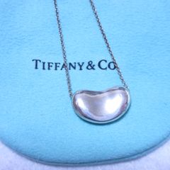 極美品☆ Tiffany ティファニー ビーンズネックレス ラージ シルバー