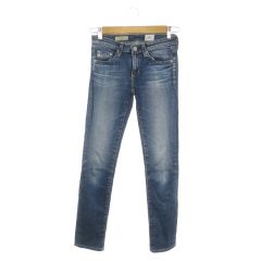 エージー AG ADRIANO GOLDSCHMIED THE STILT デニム ジーンズ 23R 青 ブルー インディゴ 無地 スキニーフィット フルレングス /MN40 ■ECA002