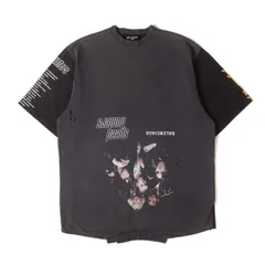 【美品】BALENCIAGA バレンシアガ Tシャツ チャコールグレー ブラック サイズ:3 | 22SS スピードハンター クレイジーパターン Tシャツ (SPEED HUNTERS UP SIDE DOWN) / UNIFIT【メンズ】【中古】のサムネイル