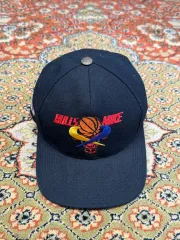 NIKE 90s Bulls ナイキ オールドスクール スナップバック ダークネイビー