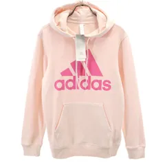 未使用 adidas アディダス 長袖 パーカー S ピンク 未使用 レディース 古着