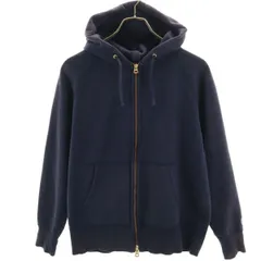 ORCIVAL オーシバル 日本製 ジップパーカー 4 ネイビー系 メンズ 古着のサムネイル
