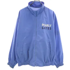 PEARLY GATES パーリーゲイツ ゴルフ ジップジャケット LL ブルー系 メンズ 古着のサムネイル