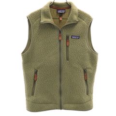 patagonia ロスガトス フリースベスト Mサイズ カーキ - メルカリ