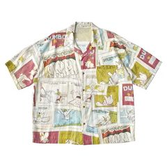 Porter Classic DISNEY VC/PC ALOHA COLLECTION ALOHA SHIRT / DUMBO 포터 클래식 디즈니 알로하 셔츠 덤보(VINTAGE)[DP-024-3289]