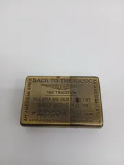 【限定値下げ中】ZIPPO TIME TANK ジッポー 懐中時計 置時計 アラーム ゴールドのサムネイル