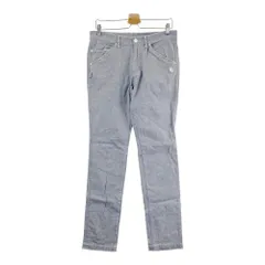 サイズ：4 PEARLY GATES パーリーゲイツ  リネン混 ストレッチパンツ  ネイビー系 [240101636548] ゴルフウェア メンズ ストスト