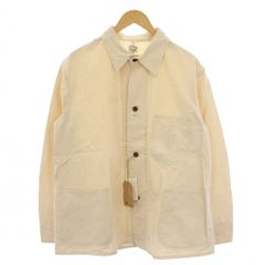 オアスロウ orslow 40's COVERALL デニムカバーオール ジャケット 2 白 01-6150-66 /BM