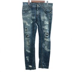 フレンチコネクション ダメージ加工デニム 28 デカルナン期 - メルカリ