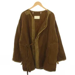 インアット INNAT 22SS LINER COAT ライナーキルティングコート ミドル丈 中綿 1 茶 INNAT02-J06 /BM