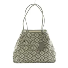 ケイトスペード KATE SPADE トートバッグ ジャガード織り 花柄 グレー 白 /MI ■OS