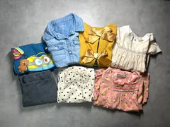 petit main マタノアツコ 110cm 子供服 まとめ売り 7点 女の子 ワンピース トップス パンツ ミッフィー Gap 状態良好 お着替え 春夏 秋 セット プティマイン ギャップ ユニクロ