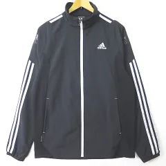 アディダス adidas トラックジャケット ジャージ climalite M ブラック 2sa6964