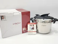 LA BOTTOLA ラ・ベットラ 落合務 ステンレス 圧力鍋 22cm 6L 大容量 ガス火・IH電磁調理器100V・200V対応のサムネイル