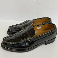 【加古川店】 中古 GLAD HAND | グラッドハンド ローファー xREGAL coin loafer 629 ブラック 【127】