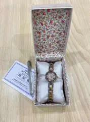 稼働品 SEIKO セイコー  V117-0CV0 SOLAR ソーラー レディース 腕時計 ピンク 時計 保管品 F8-3-38