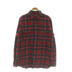 ポロ ラルフローレン POLO RALPH LAUREN ネルシャツ チェック エルボーパッチ M レッド /MY ■OS ■ECD001