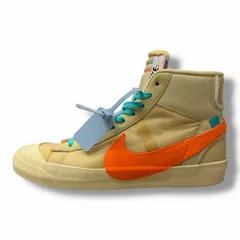 国内正規 NIKE  × OFF-WHITE  Blazer Mid All Hallows Eve スニーカー ナイキ  × オフホワイト AA3832-700 ベージュ 30cm （11098M）