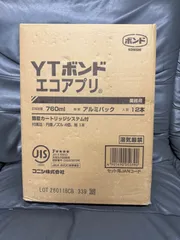 YTボンド エコアプリ 760ml 12本セット二箱セット Amazon.co.jp: コニシ YTボンド エコアプリ 木質床組・束施工用