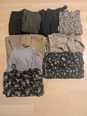 レディース服 9点まとめ売り ワンピース サロペット パンツ スカート きれいめ カジュアル