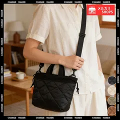 【送料無料】ショルダーバッグ キルティング 斜め掛け 鞄 レディース ふかふか 巾着バッグ 軽量 ナイロンバッグ 小さめ サブバッグ 軽い ボディバッグ ユニセックス 手提げ ミニハンドバッグ 男女兼用 韓国ファッション 新品 未使用 CHTZM-322