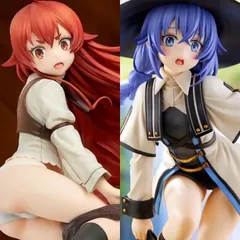 2個セット❣️「無職転生」異世界行ったら本気出す ロキシー＆エリス お着替えver フィギュア