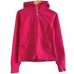 lululemon レディース パーカー ピンク - メルカリ
