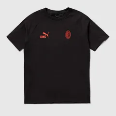 【送料無料・匿名配送】PUMA プーマ ACミラン 公式 KING Tシャツ 25/26 黒 赤 新品 正規品