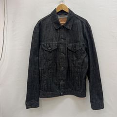 リーバイス ブラックデニム トラッカー ジャケット メンズ L ISItems【USED】【古着】【中古】50155025