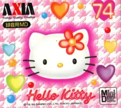 【中古】MDディスク AXIA 録音用ミニディスク Hello Kitty 74分 1枚 (ピンク) [MD HK PN 74]