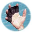 サーフィン トライアスロン パドリングアップ用品 アクアクロー ウエットスーツ フィンガーパドル ウェットスーツ 水泳 スイミング 手袋 グローブ
