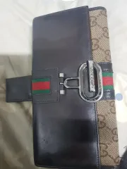 グッチ GG ロゴ 長財布 ブラウン