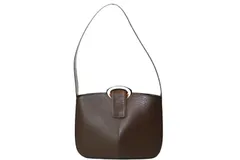 極美品 LOUIS VUITTON ルイヴィトン エピ レヴリ ワンショルダーバッグ M5216D ブラウン エピレザー シルバー金具 中古 4b013038