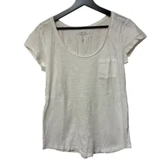  GAP レディース イージーTシャツ Sサイズ ホワイト 2017モデル 半袖【B100】