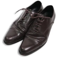 【定番】BURBERRY BLACK LABEL バーバリーブラックレーベル ビジネスシューズ レザー ドレスシューズ 茶 25cm 通勤通学 カジュアル 旅行