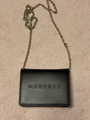 MARHEN.J ブラック ミニ チェーンバッグ