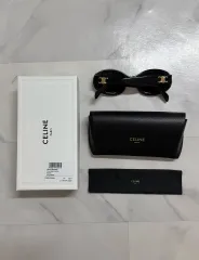 【美品】CELINE　セリーヌ　サングラス　専用ケース　箱付き CELINE（セリーヌ） ◇◇ サングラス トリオンフ ケース付 CL40253F